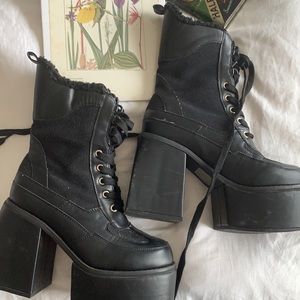 DollsKill Platform Boots